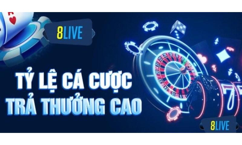 Game bài 8live có mức thưởng khủng.