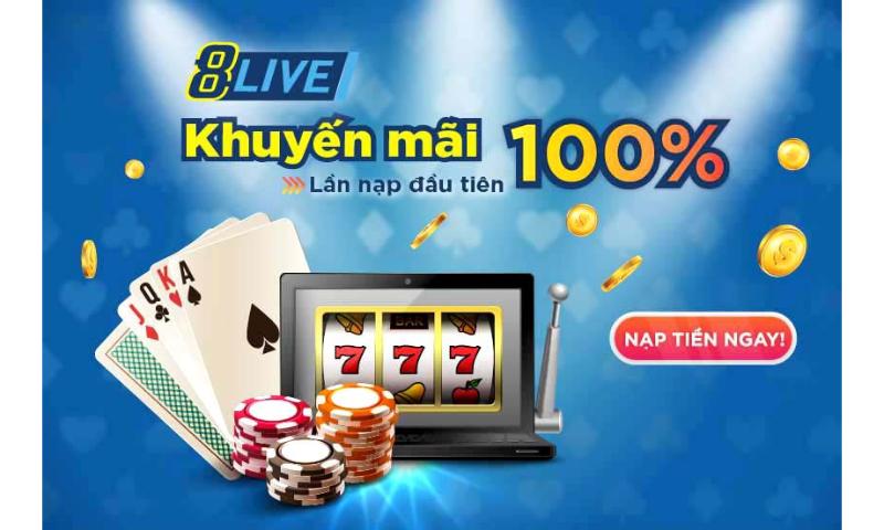 Nhà cái 8live tặng tiền khuyến mãi.