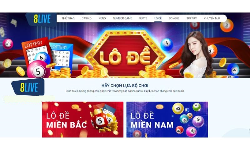Xổ số 8live có tỷ lệ thưởng khủng.
