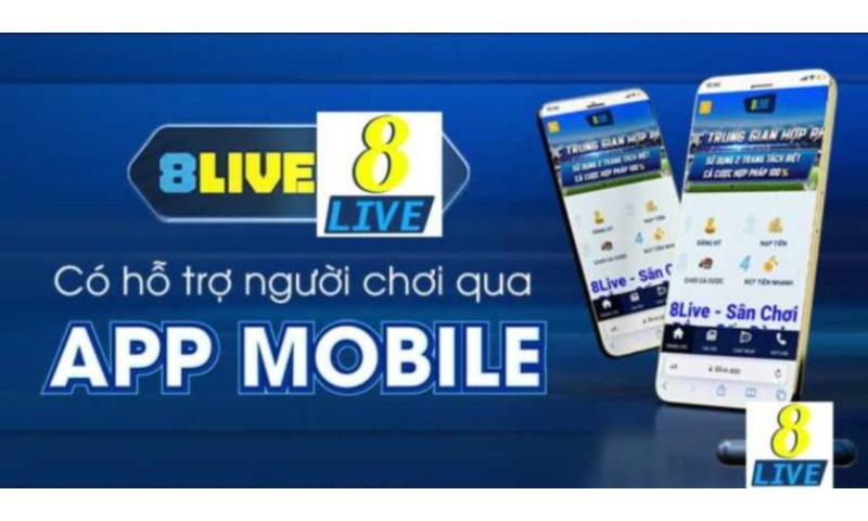 App cá cược 8live hiện tại, tiện lợi.
